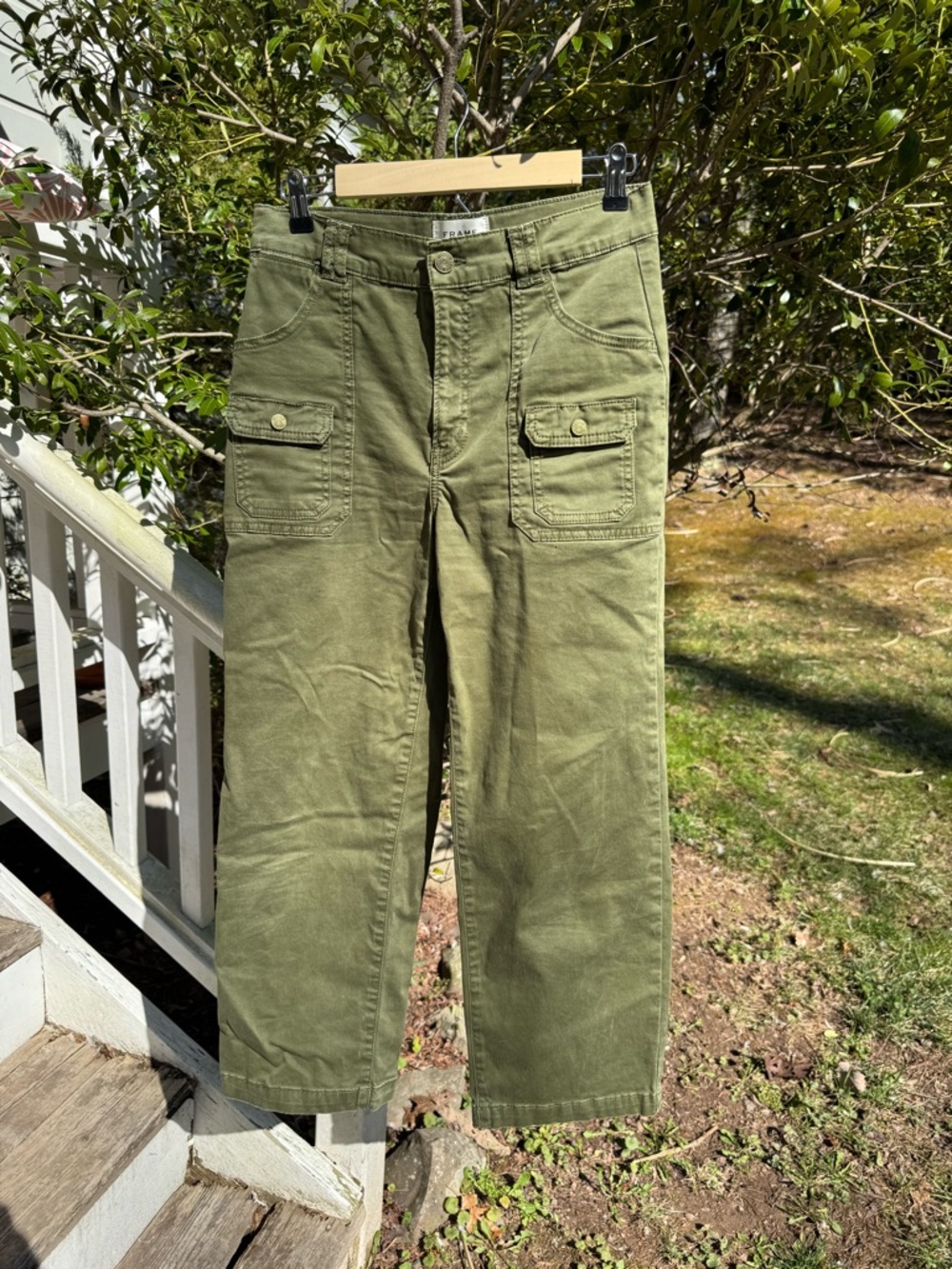 FRAME utility pocket pant